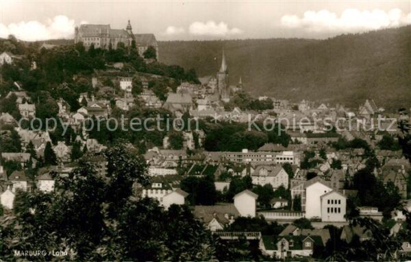 Marburg Lahn Stadt und Schloss