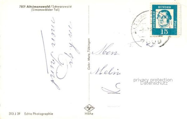 Altsimonswald Ortsansicht mit Kirche – Bild 2