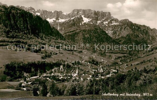 Schellenberg Marktschellenberg mit Untersberg