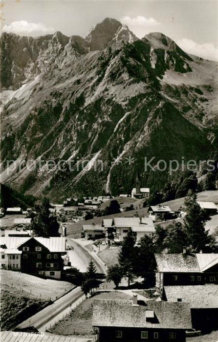 Mittelberg Kleinwalsertal Panorama