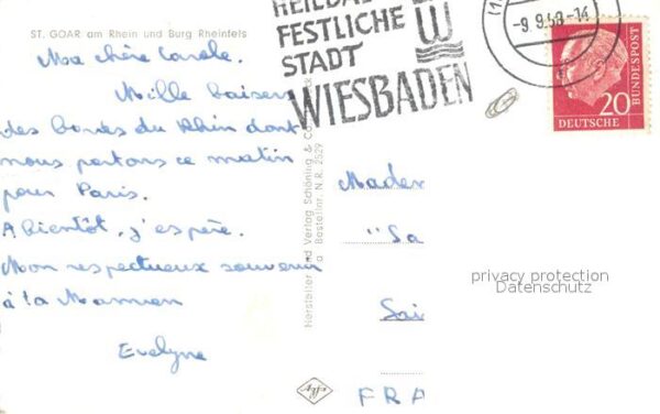 St Goar Rheinpartie mit Burg Rheinfels – Bild 2