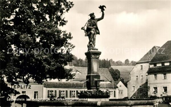 Lauenstein Erzgebirge Falkenjägerbrunnen