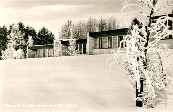 Grafenau Niederbayern Winter im Familienferiendorf Grafenau