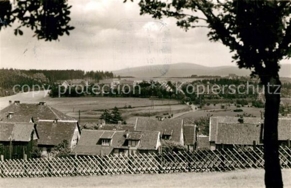 Clausthal-Zellerfeld mit Brocken