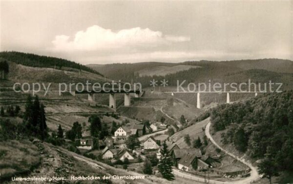 Schulenberg Oberharz Hochbrücken der Okertalsperre
