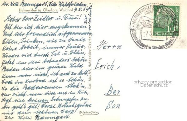 Hahnenklee-Bockswiese Harz Waldbad – Bild 2