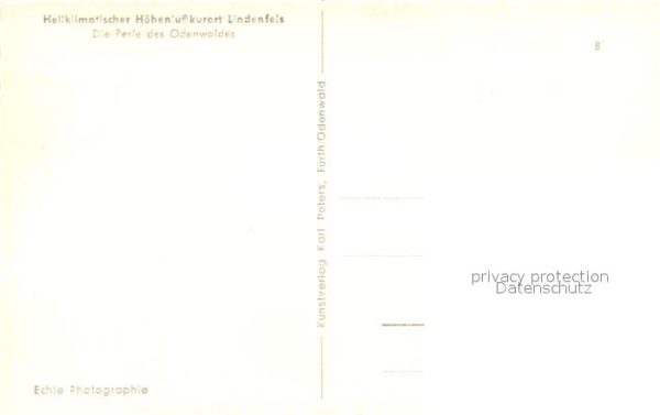 Lindenfels Odenwald Panorama – Bild 2