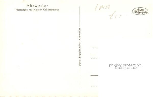 Ahrweiler Ahr Pfarrkirche mit Kloster Kalvarienberg – Bild 2