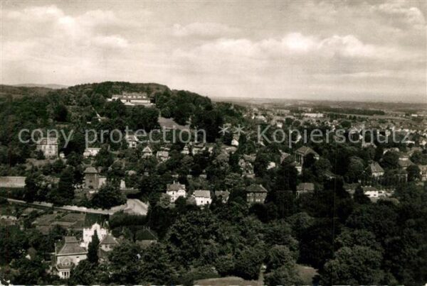 Bielefeld Blick vom Sparrenbergturm zum Johannisb