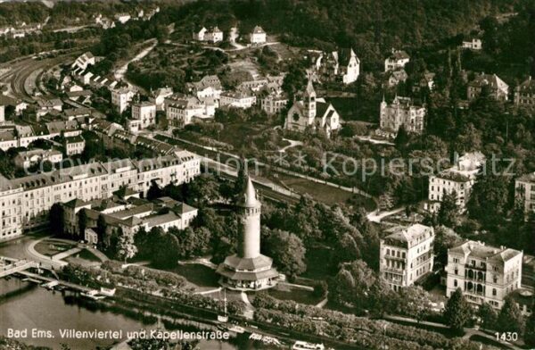 Bad Ems Villenviertel und Kapellenstrasse Flieg