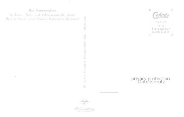 Bad Hermannsborn Fliegeraufnahme Kuranlagen – Bild 2