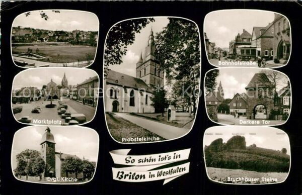 Brilon Marktplatz Ev Kirche Probsteikirche Bah