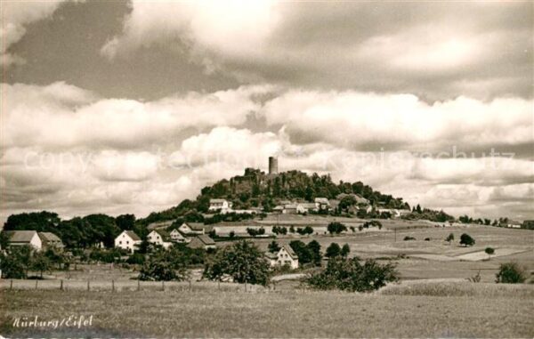 Nuerburg Panorama mit Nürburg