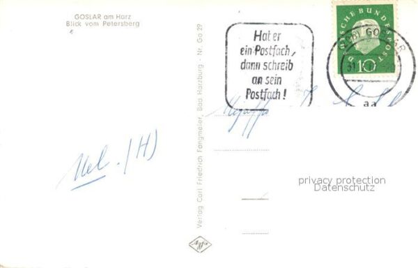 Goslar Blick vom Petersberg – Bild 2