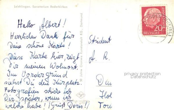 Leichlingen Rheinland Sanatorium Roderbirken Fliegeraufnahme – Bild 2