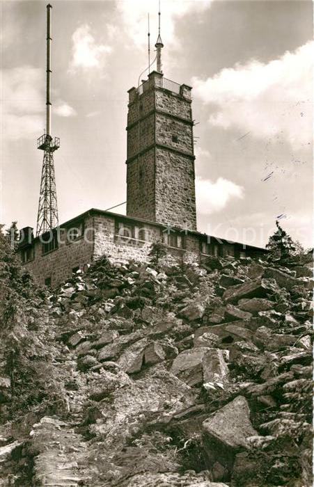 Fichtelgebirge Asenturm auf dem Ochsenkopf