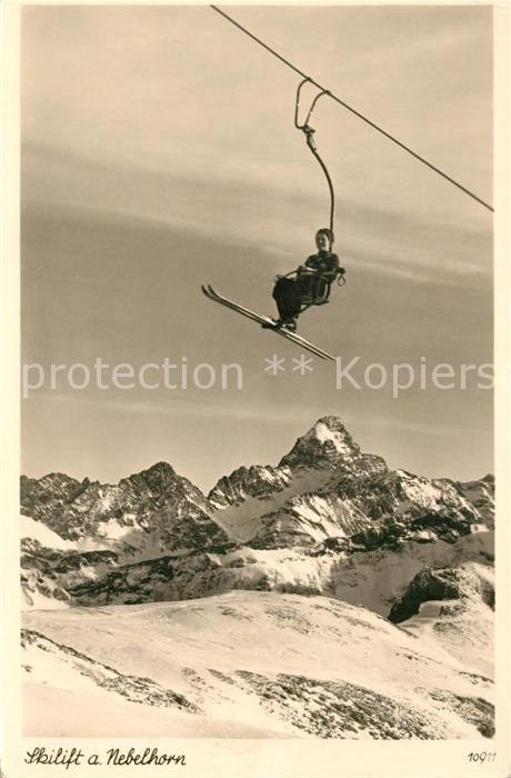Nebelhorn Sessellift