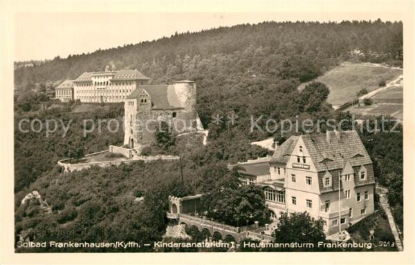 Bad Frankenhausen Kindersanatorium Hausmannsturm Frankenb