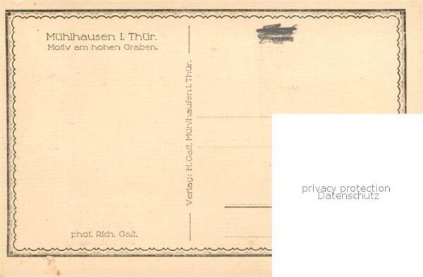 Muehlhausen Thueringen Motiv am hohen Graben – Bild 2