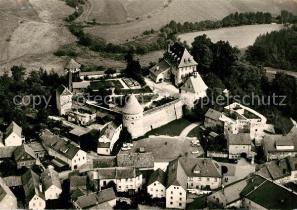 Hohenberg Eger Burg Hohenberg Fliegeraufnahme