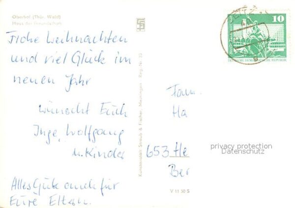 Oberhof Thueringen Haus der Freundschaft – Bild 2