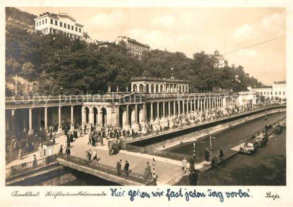 Karlsbad Eger Mühlbrunnkolonnade