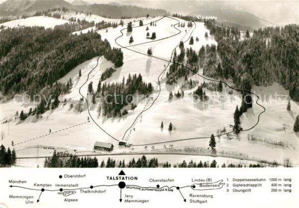 Oberstaufen Skigebiet Hündlealpe
