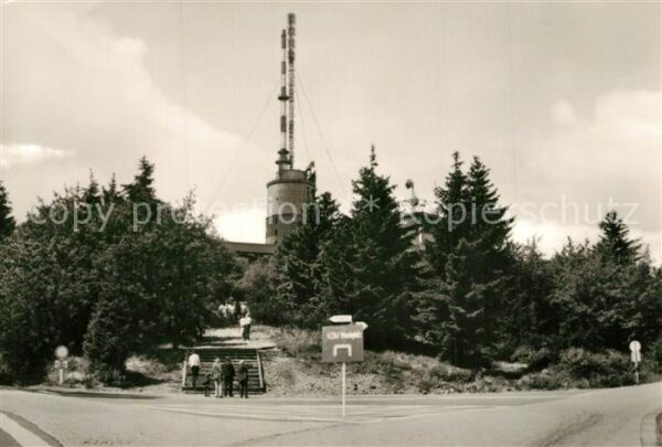 Grosser Inselsberg Blick zum Gipfel