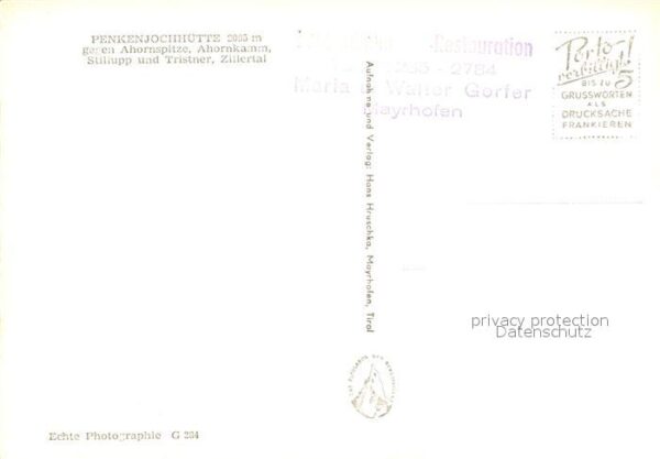 Penkenjochhuette mit Ahornspitze Ahornkamm Stillup und T – Bild 2