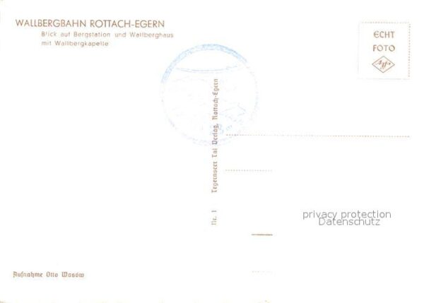 Rottach-Egern Wallbergbahn Bergstation und Wallbergha – Bild 2