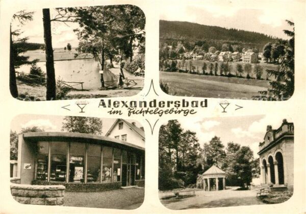 Alexandersbad Bad Teilansichten