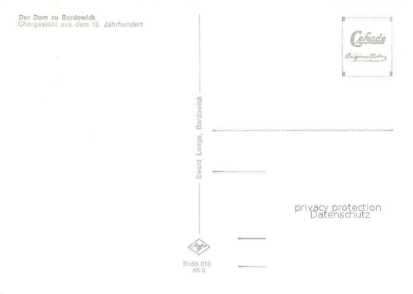 Bardowick Dom Chorgestühl – Bild 2