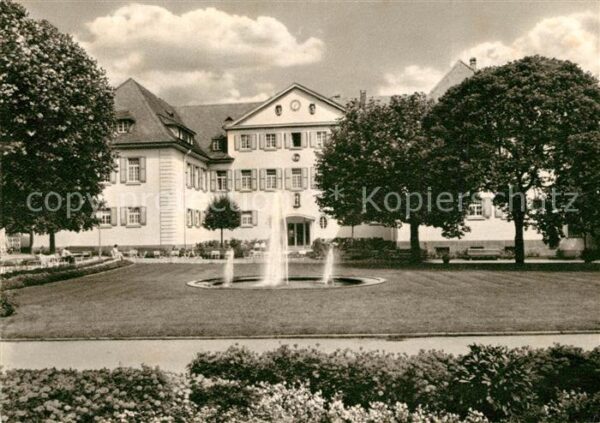 Bad Bertrich Kurgarten Brunnen