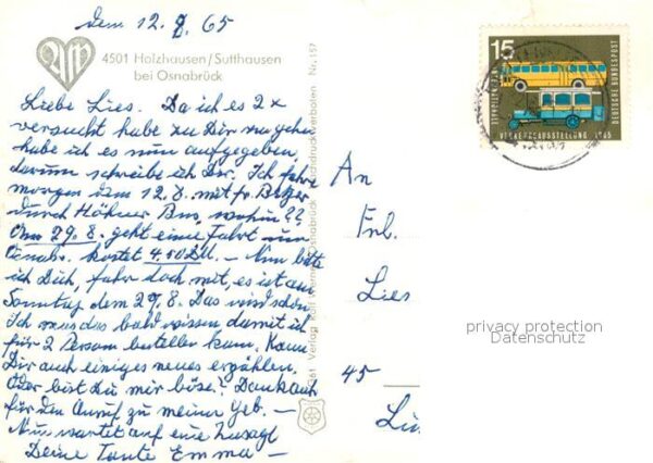 Holzhausen Georgsmarienhuette AWO Altenerholungsheim Details – Bild 2