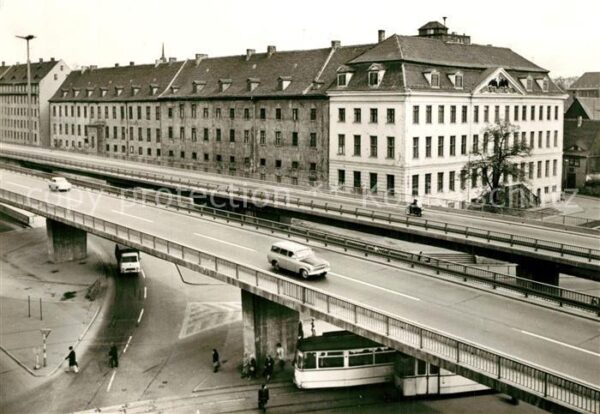 Halle Saale Franckersche Stiftungen und Hochstrasse