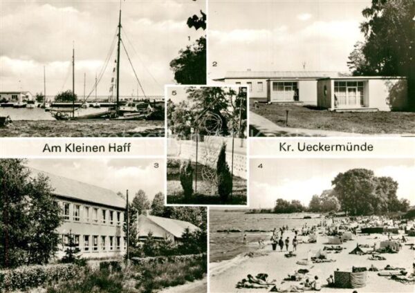 Ueckermuende Am Kleinen Haff Hafen Strandhalle Polyt