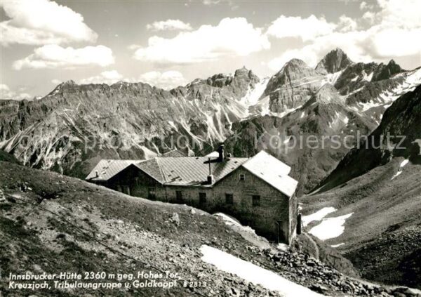 Innsbruckerhuette Hohes Tor Kreuzjoch Tribulaungruppe und