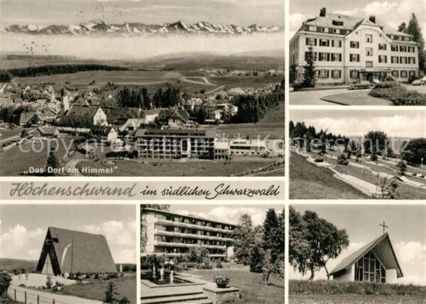 Hoechenschwand Das Dorf am Himmel Teilansichten