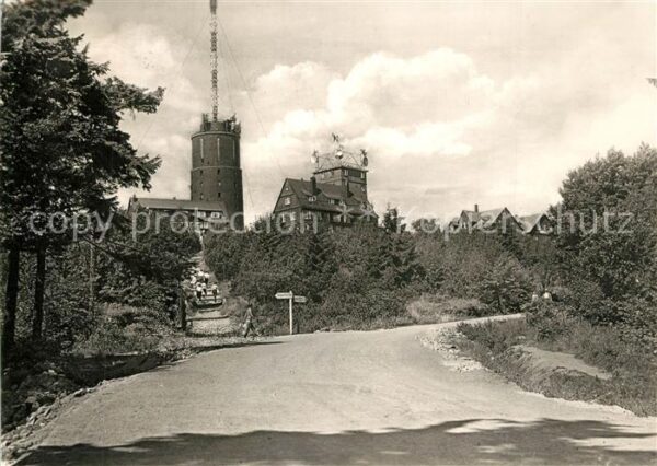 Grosser Inselsberg Gasthaus UKW Sender