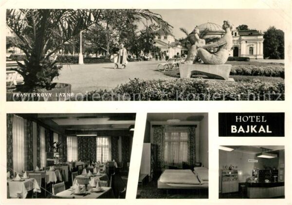 Frantiskovy Lazne Hotel Bajkal Gastraum Zimmer Theke