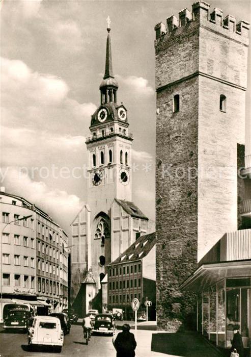 Muenchen Löwenturm Alter Peter