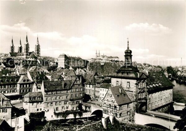 Bamberg Altes Rathaus Dom Neue Residenz Michels