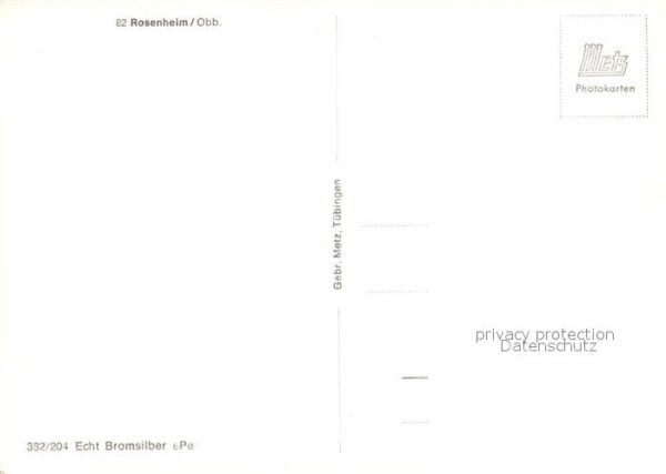Rosenheim Bayern Fliegeraufnahme Ortspartien – Bild 2