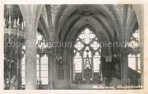 Walkenried Klosterkirche Innenansicht Kirchenfenst