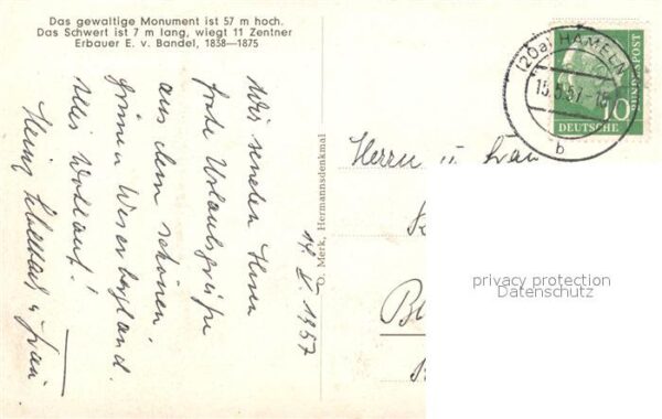 Detmold Hermannsdenkmal Teutoburger Wald – Bild 2