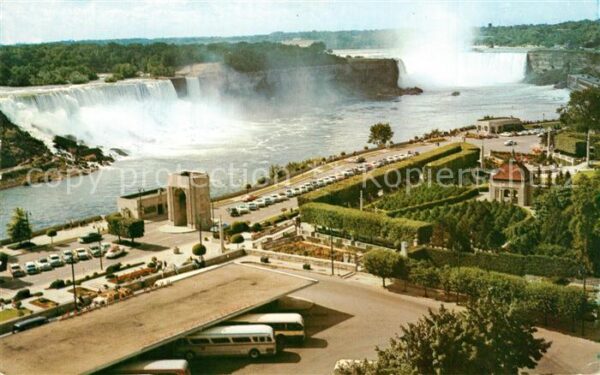 Niagara Falls Ontario American Falls and Canadian Horseshoe F