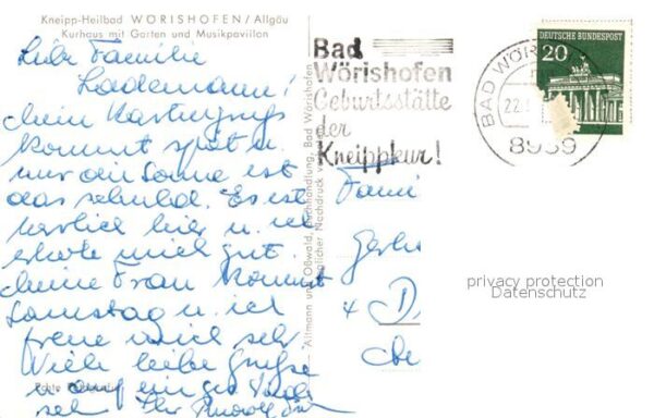 Bad Woerishofen Kurhausgarten Musikpavillon – Bild 2