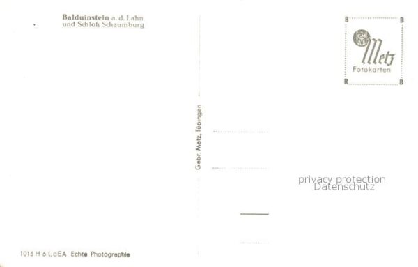 Balduinstein Panorama Blick über die Lahn Schloss Sc – Bild 2