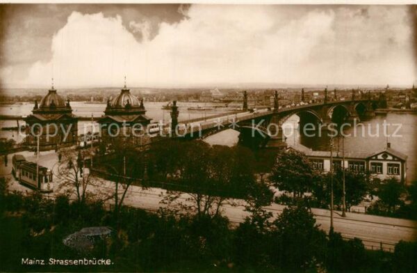 Mainz Rhein Strassenbrücke
