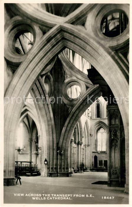 Wells Green View across the Transept Wells Cathedra